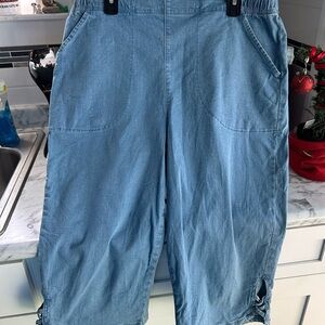 Denim capri XXL